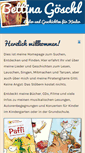 Mobile Screenshot of bettinagoeschl.de