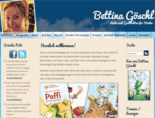 Tablet Screenshot of bettinagoeschl.de